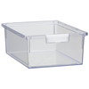 Storsystem Bin, Tray, Tote, Clear, High Impact Polystyrene, 12.25 in W, 6 in H CE1952CL3